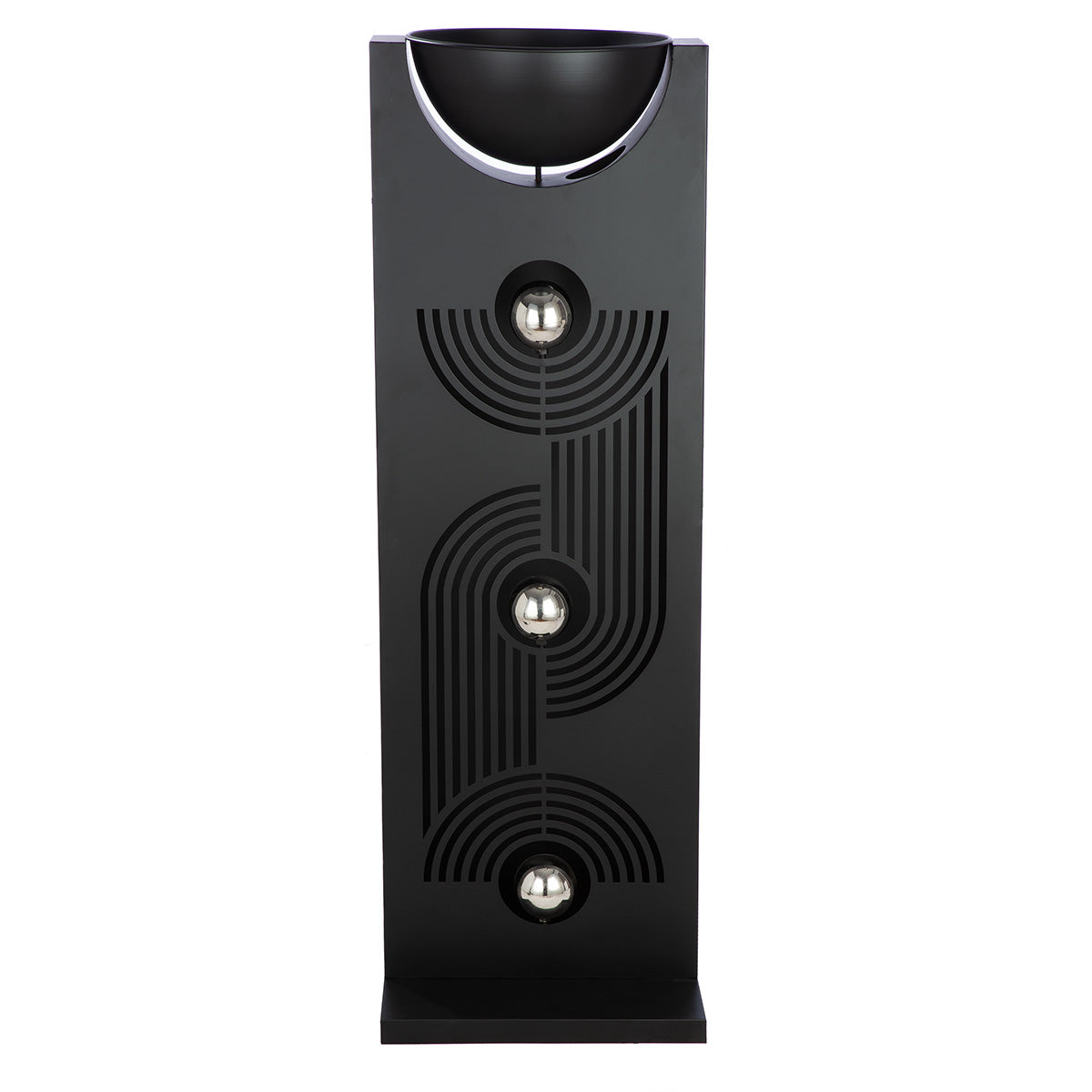 Schalenständer Fascia Design Schwarz