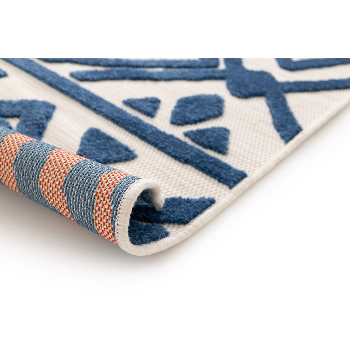 Ethnische Muster mit Samba -geschnitzter Wirkung