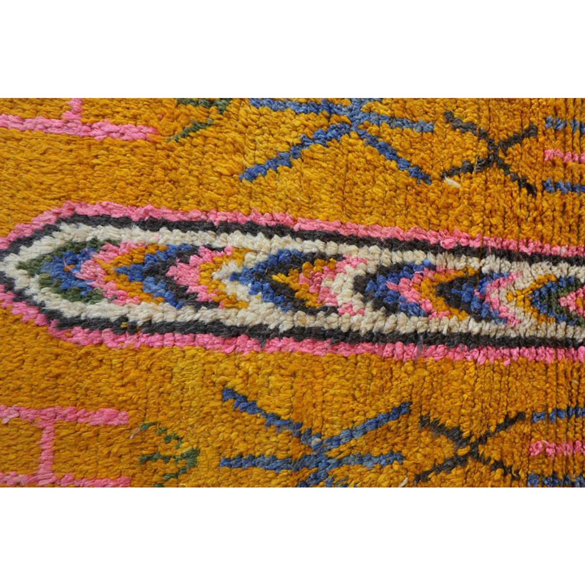 Marokkaanse wollen Berber gangkleed 72 x 391 cm - op maat gemaakt matje