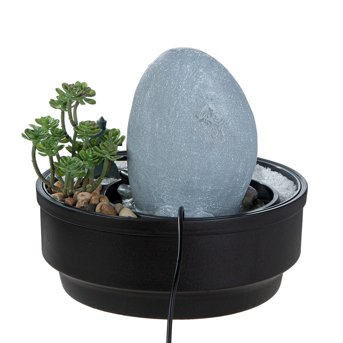 Tischbrunnen Samadhi Zenbrunnen Balance rund 21cm