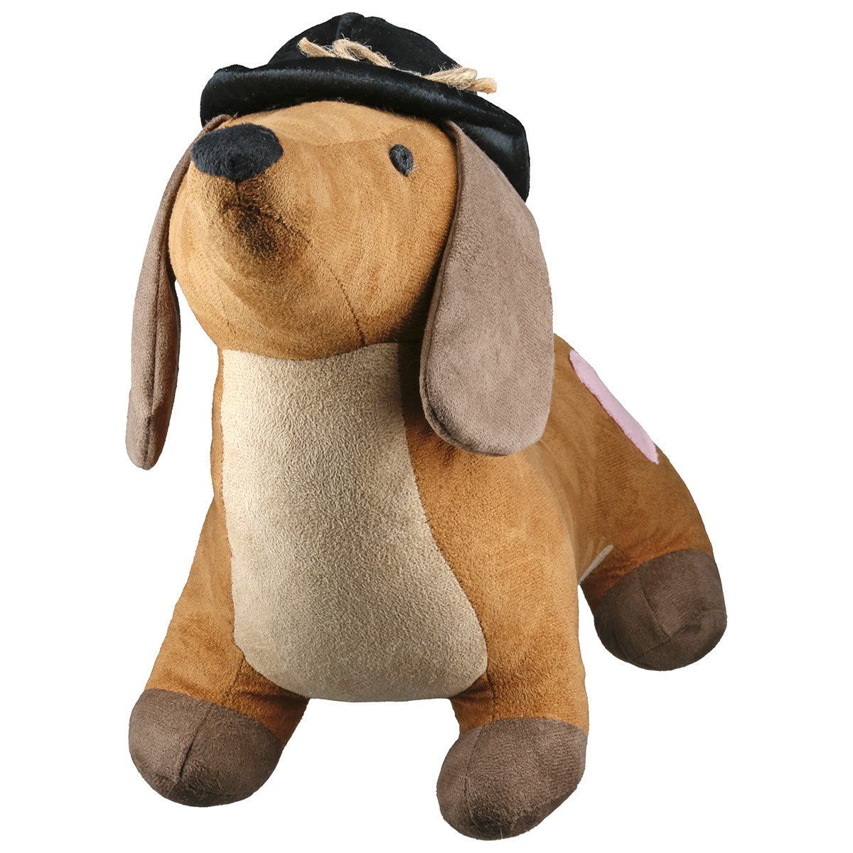 Doggo Soft Guard Doorstop Dog Grey 28cm