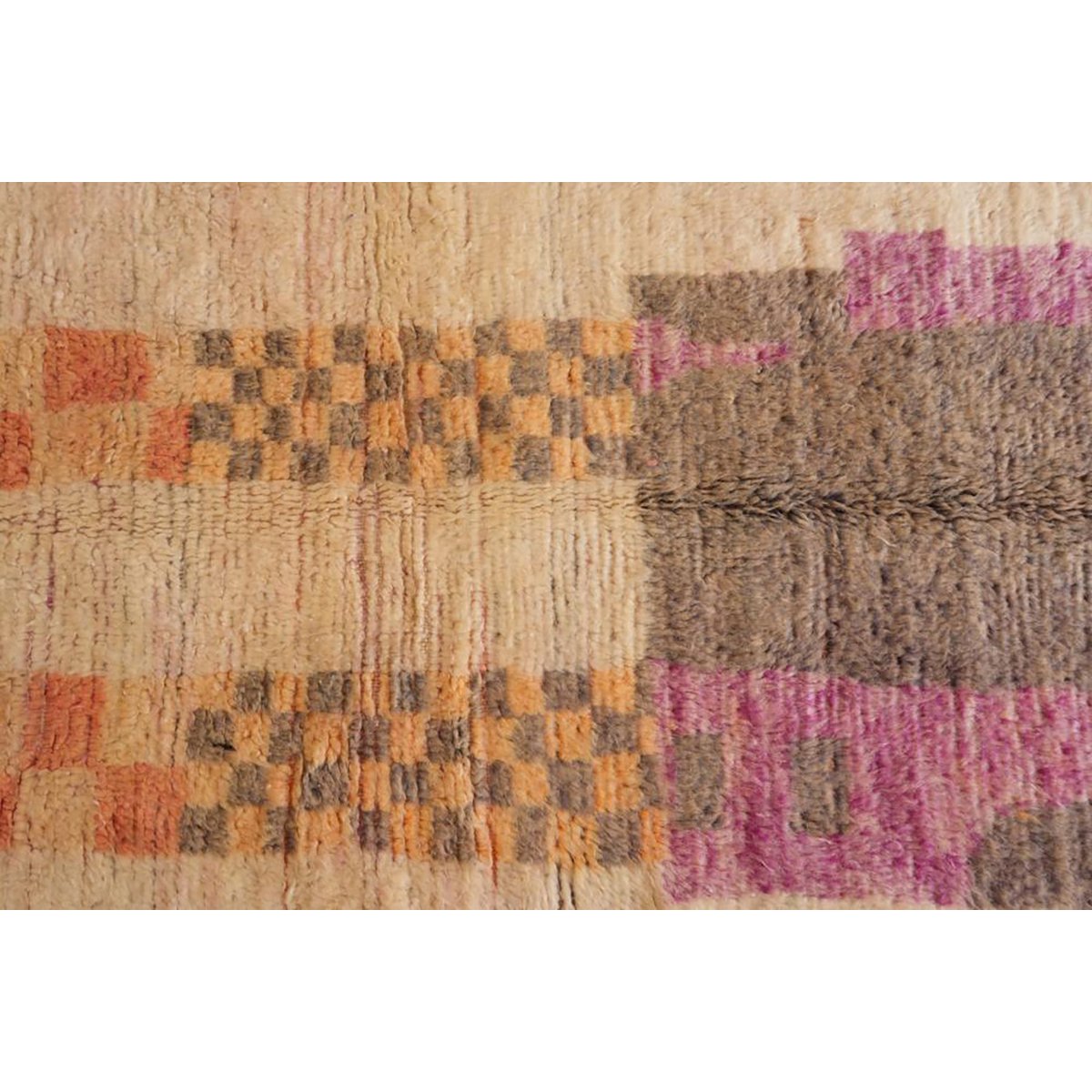 Marokkaans Berber tapijt van zuivere wol 147 x 223 cm