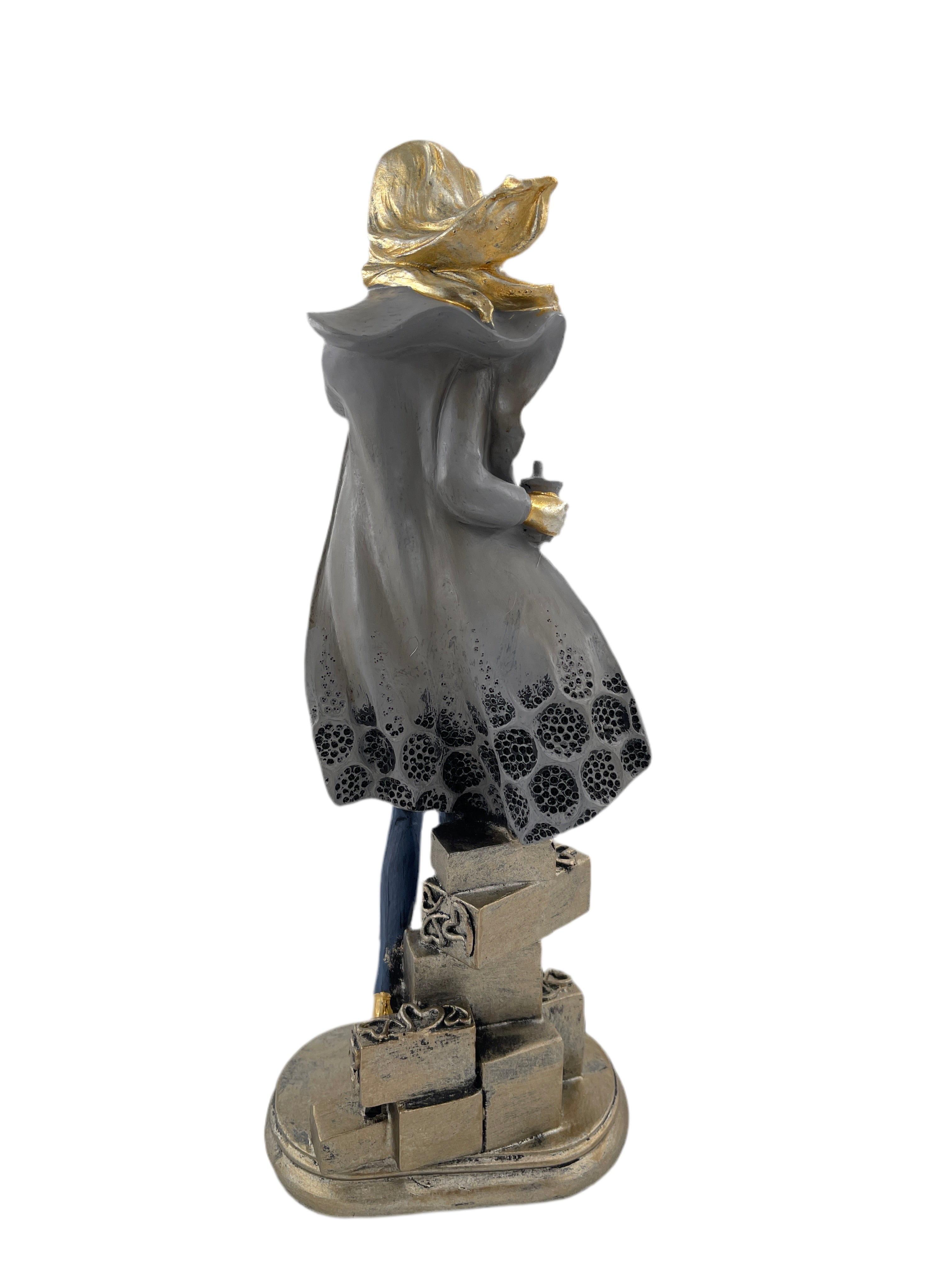 Exklusive Skulptur einer Geschäftsfrau im modernen Stil Business Women