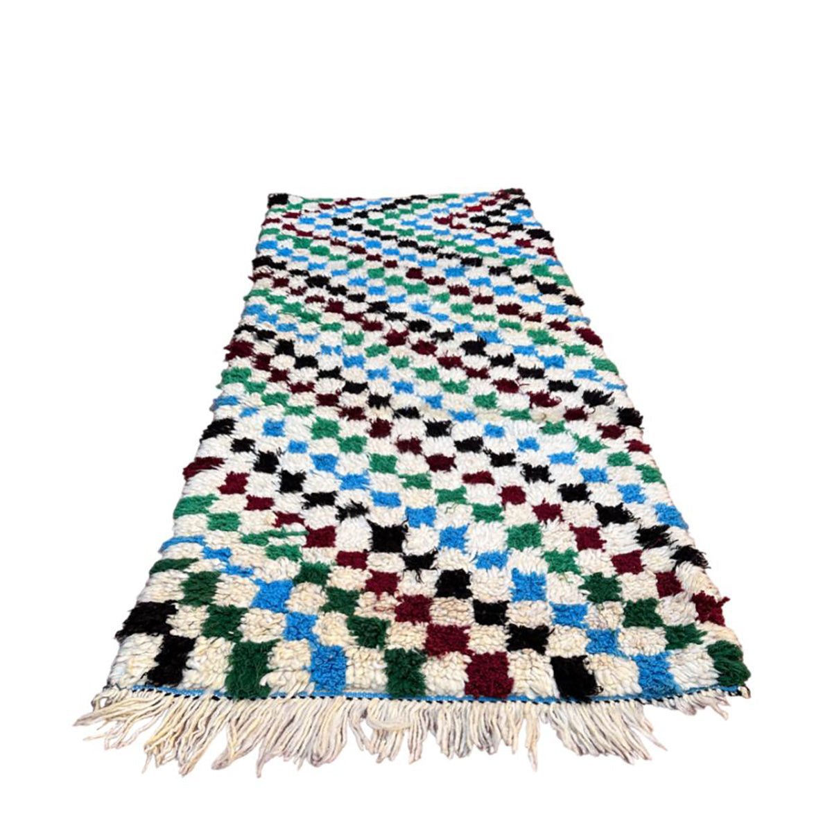 Marokkanischer Berber Teppich reine Wolle 76 x 182 cm