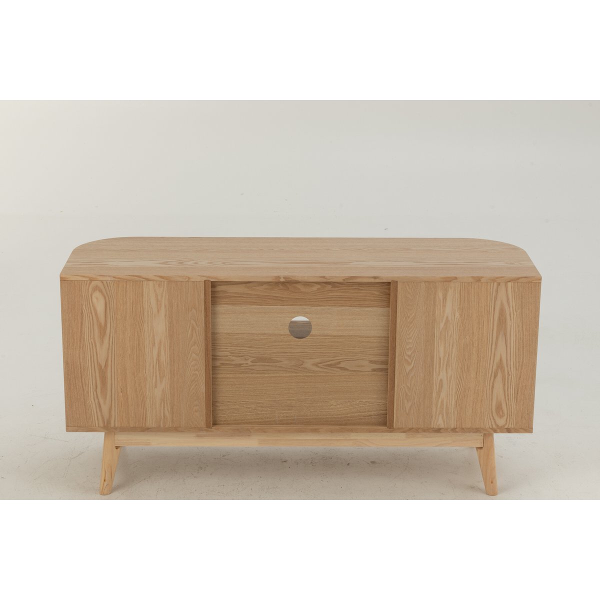 J-Line-Kabinettsrunde MDF/Dennenhout Naturel Small