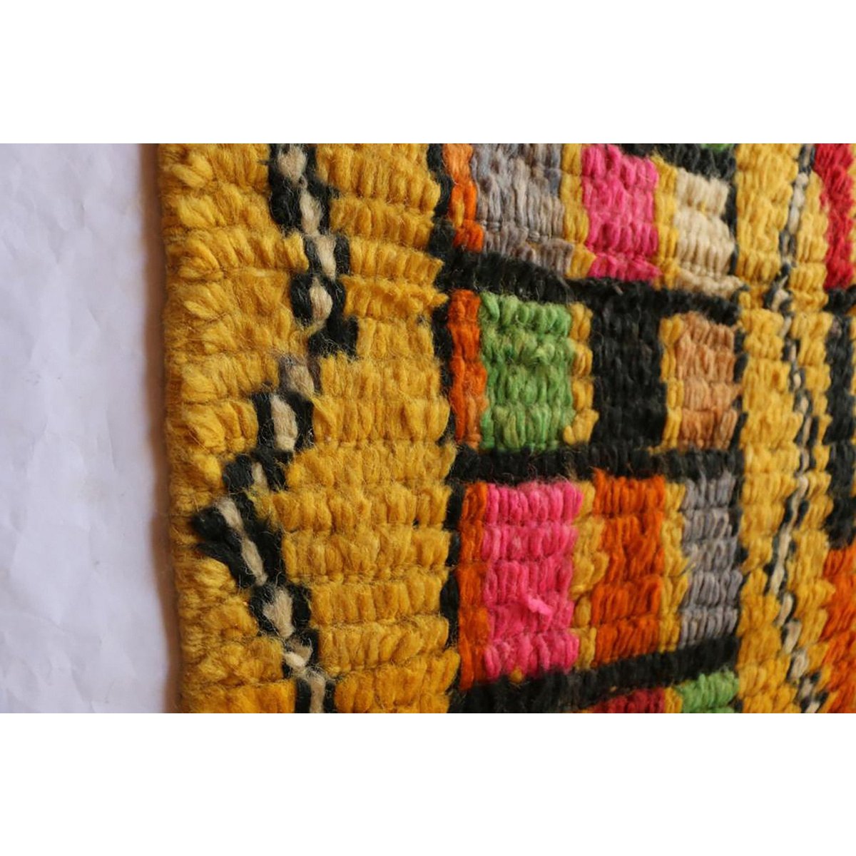 Marokkaans Berber gangtapijt van zuivere wol 66 x 340 cm