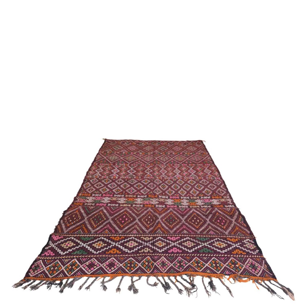 Marokkaanse Berber Kelim tapijt van zuivere wol 190 x 311 cm
