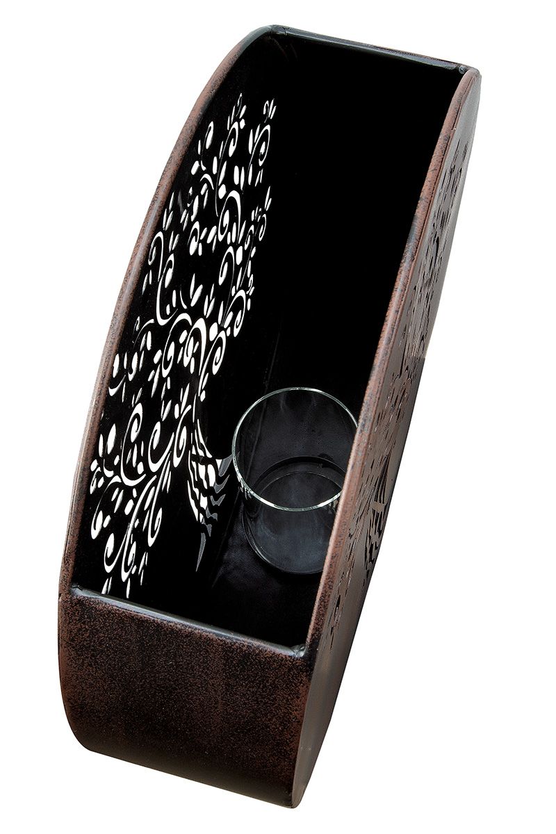 Metal Lantern Garden Tree - Set of 2