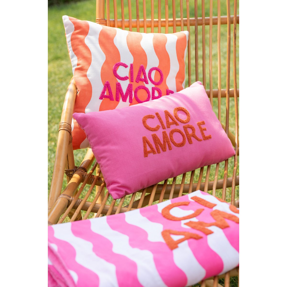 J-Line Küsse Ciao Amore Pink/Orange