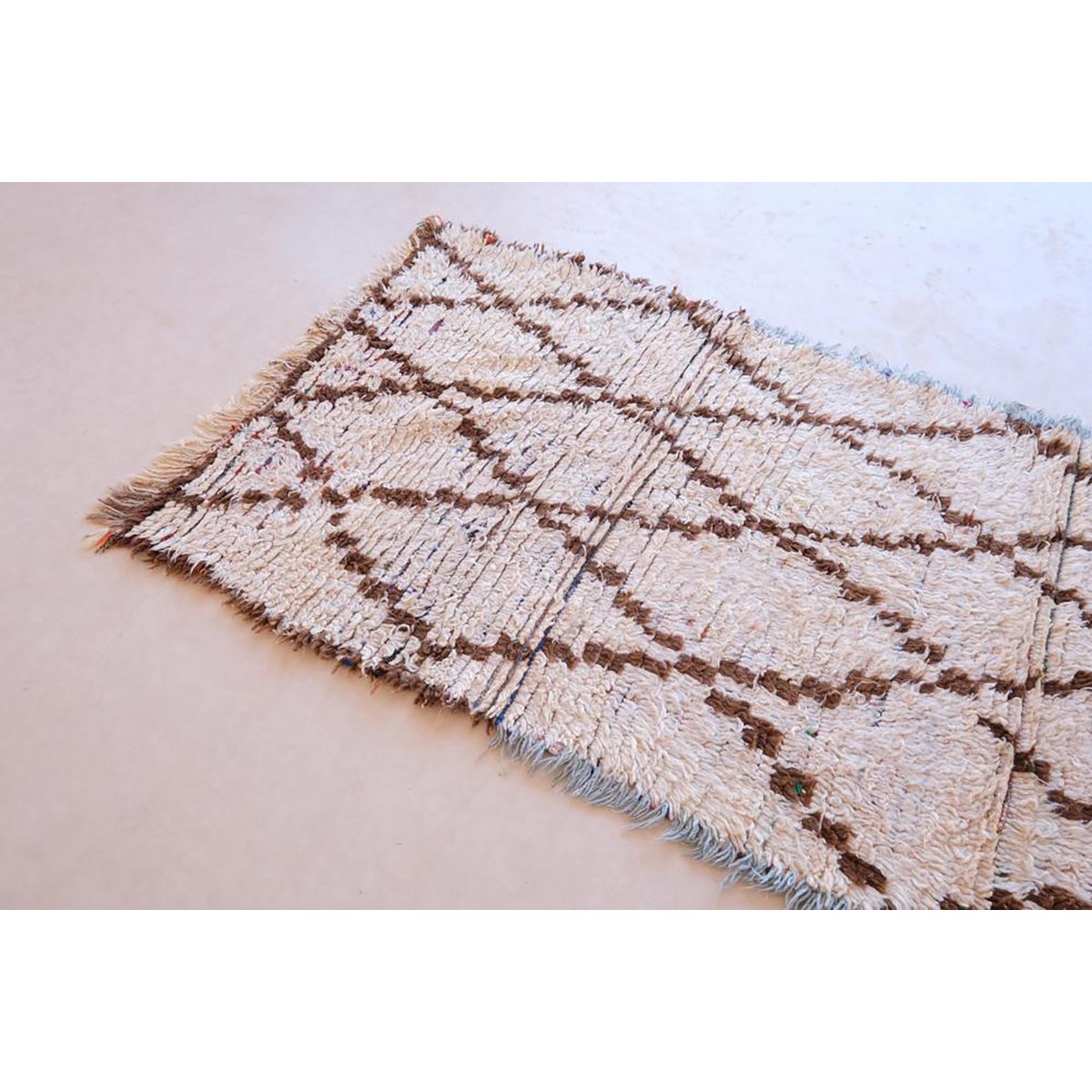 Marokkaner Berber Teppich reines Woll 98 x 278 cm