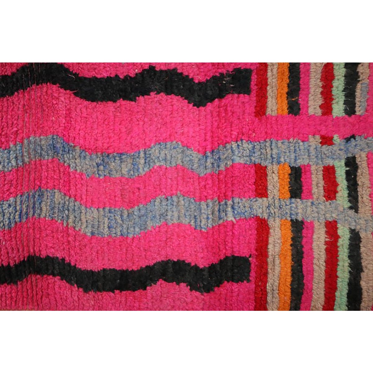 Marokkaner Berberkorridor Teppich reines Woll 72 x 350 cm