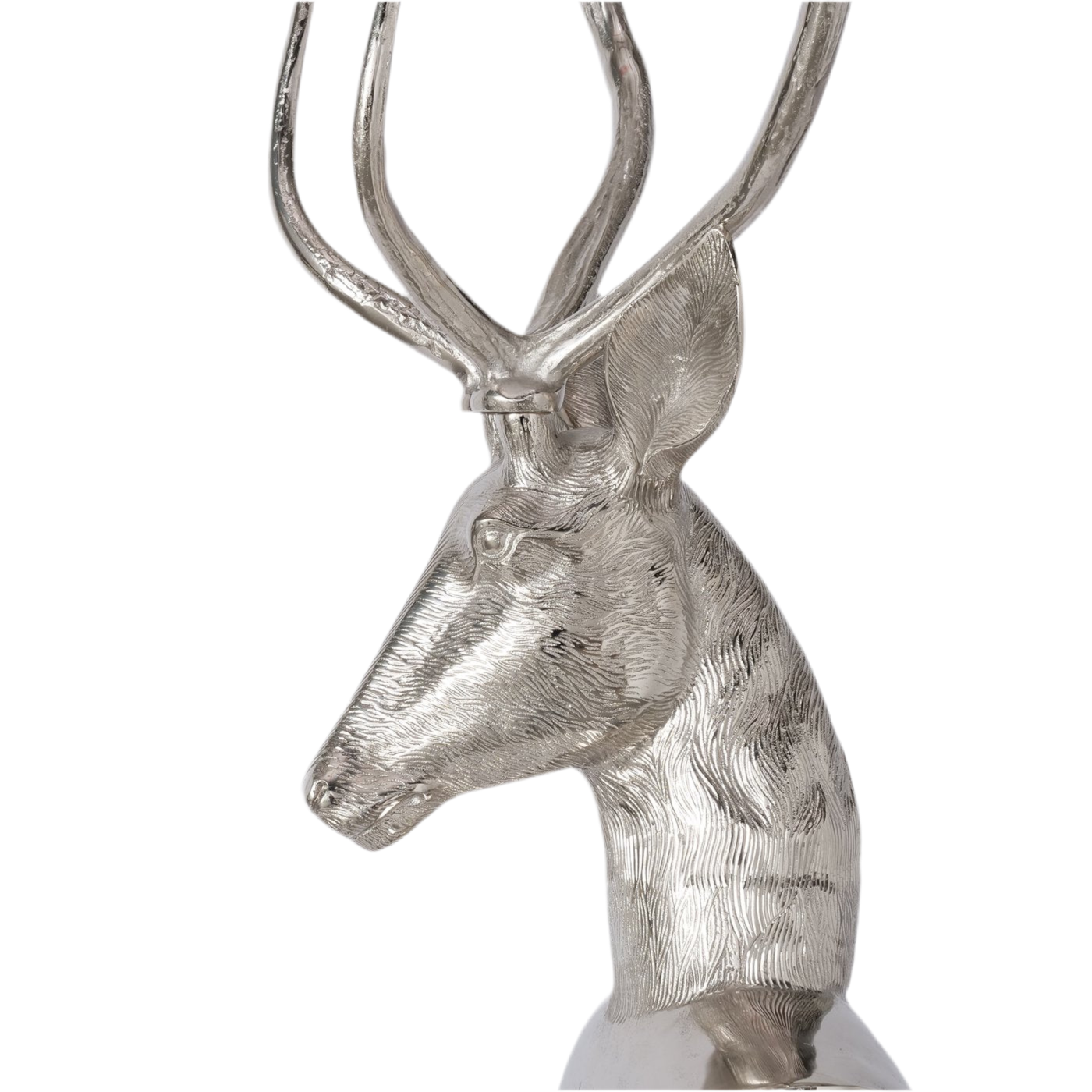 Exklusive Hirsch Garderobe im 2er-Set – Handgefertigte Designstücke aus Aluminium