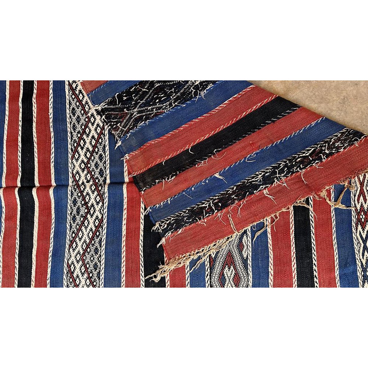 Marokkaner Berber Teppichwolle und Baumwolle 157 x 296 cm