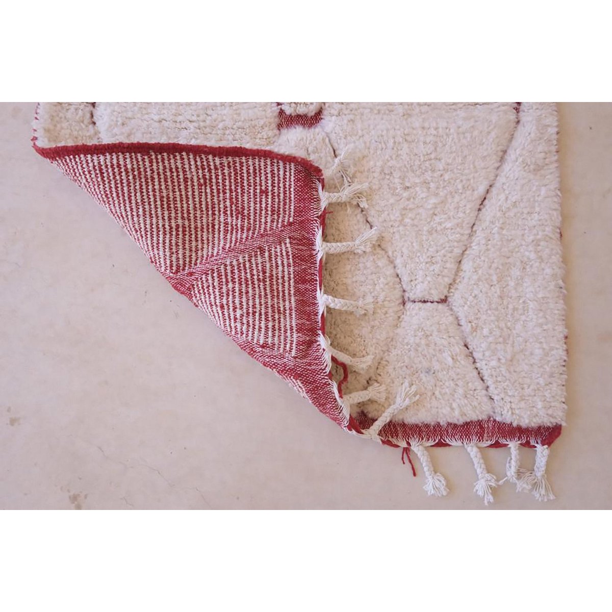 Marokkaner Berber Teppich reine Wolle 107 x 148 cm