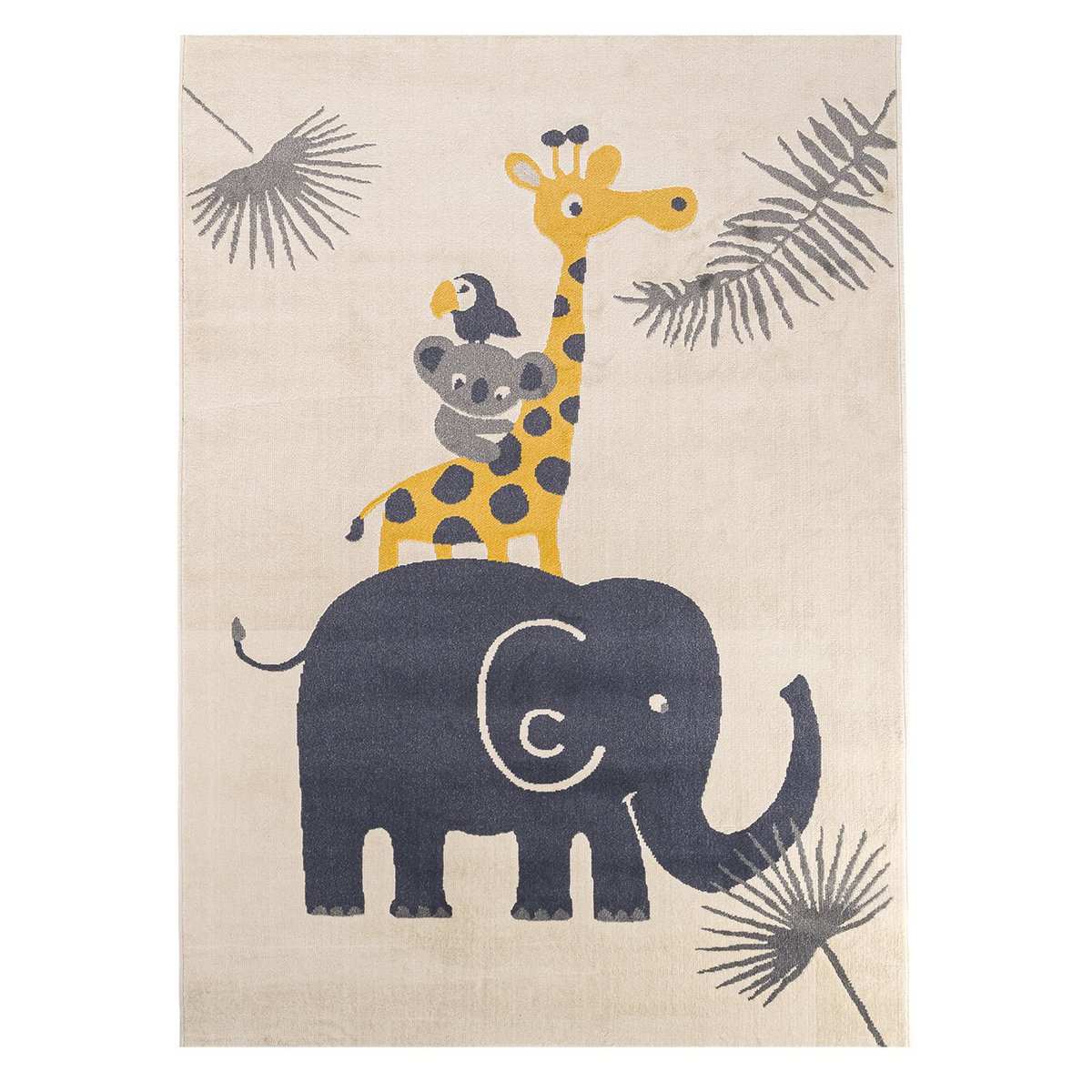 JUNGLE weicher Kinderteppich