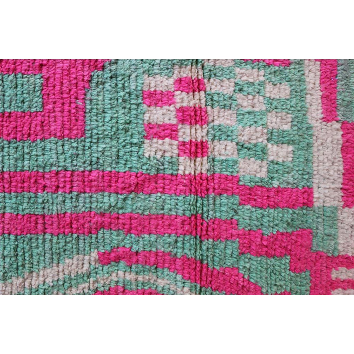 Marokkaner Berberkorridor Teppich reines Woll 71 x 346 cm