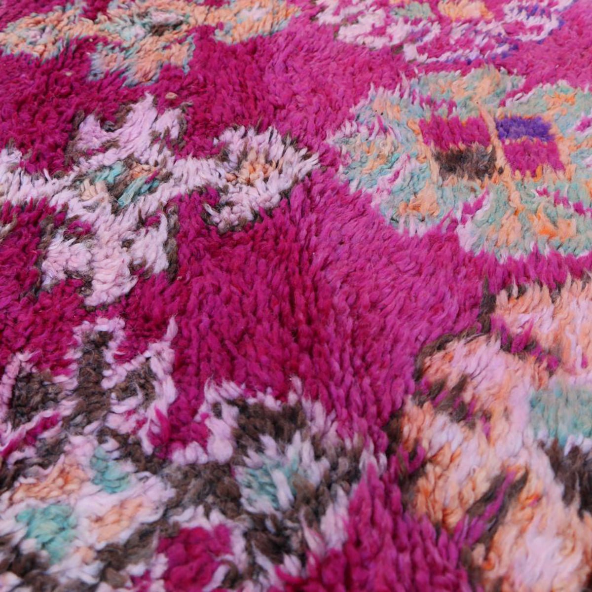 Marokkaner Berber Teppich reine Wolle 202 x 424 cm