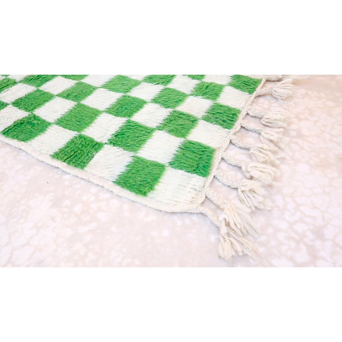 Marokkaner Berber Teppich reines Woll 161 x 241 cm