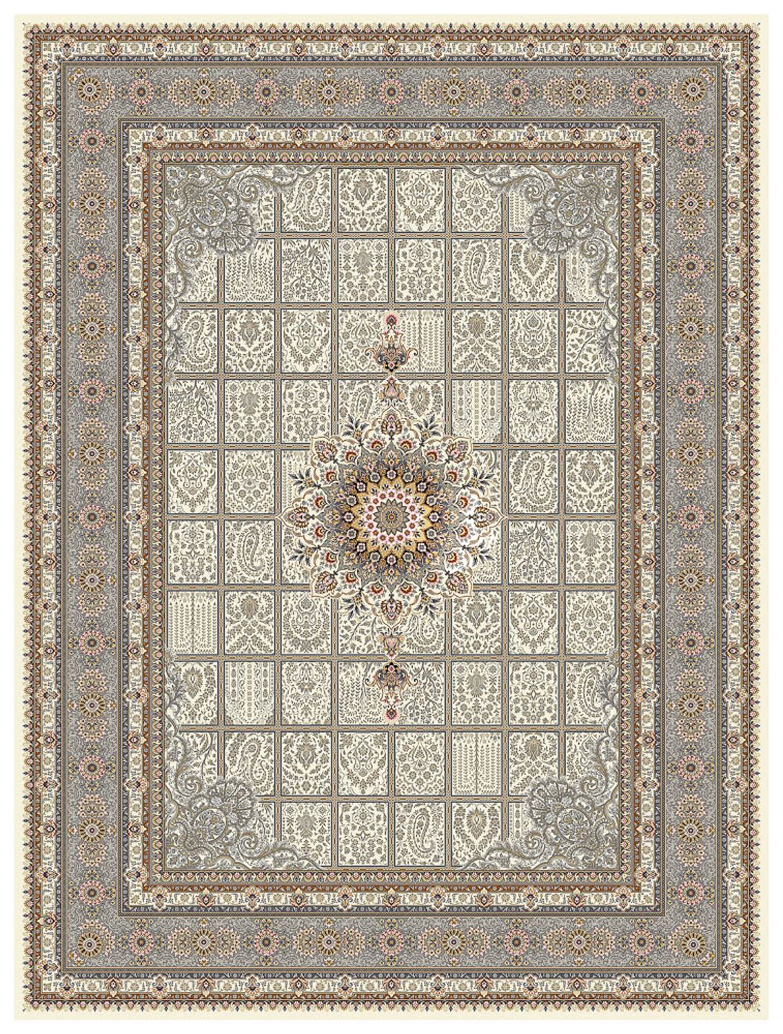 Orientalischer Webteppich - Eastern Elegance - rechteckig