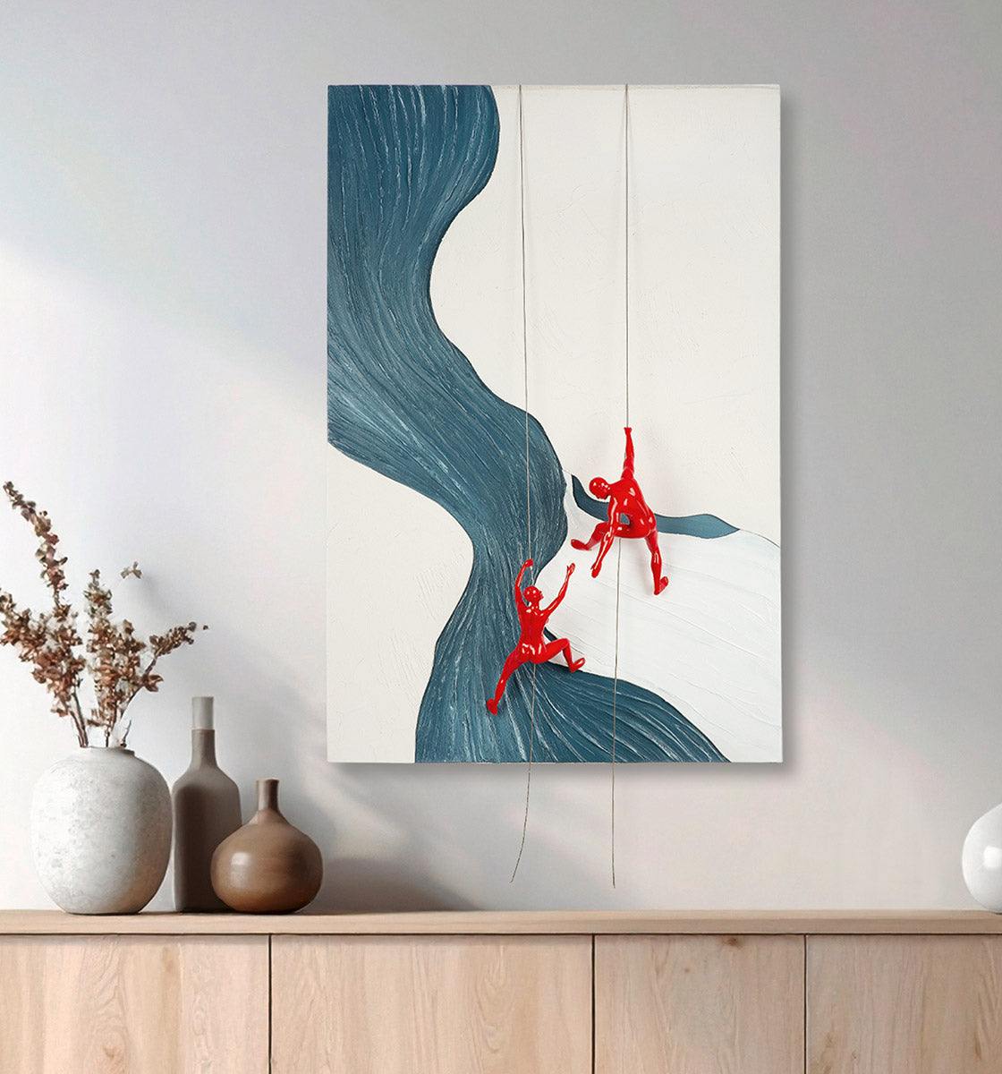 Bild Scramble Leinwand mehrfarbig