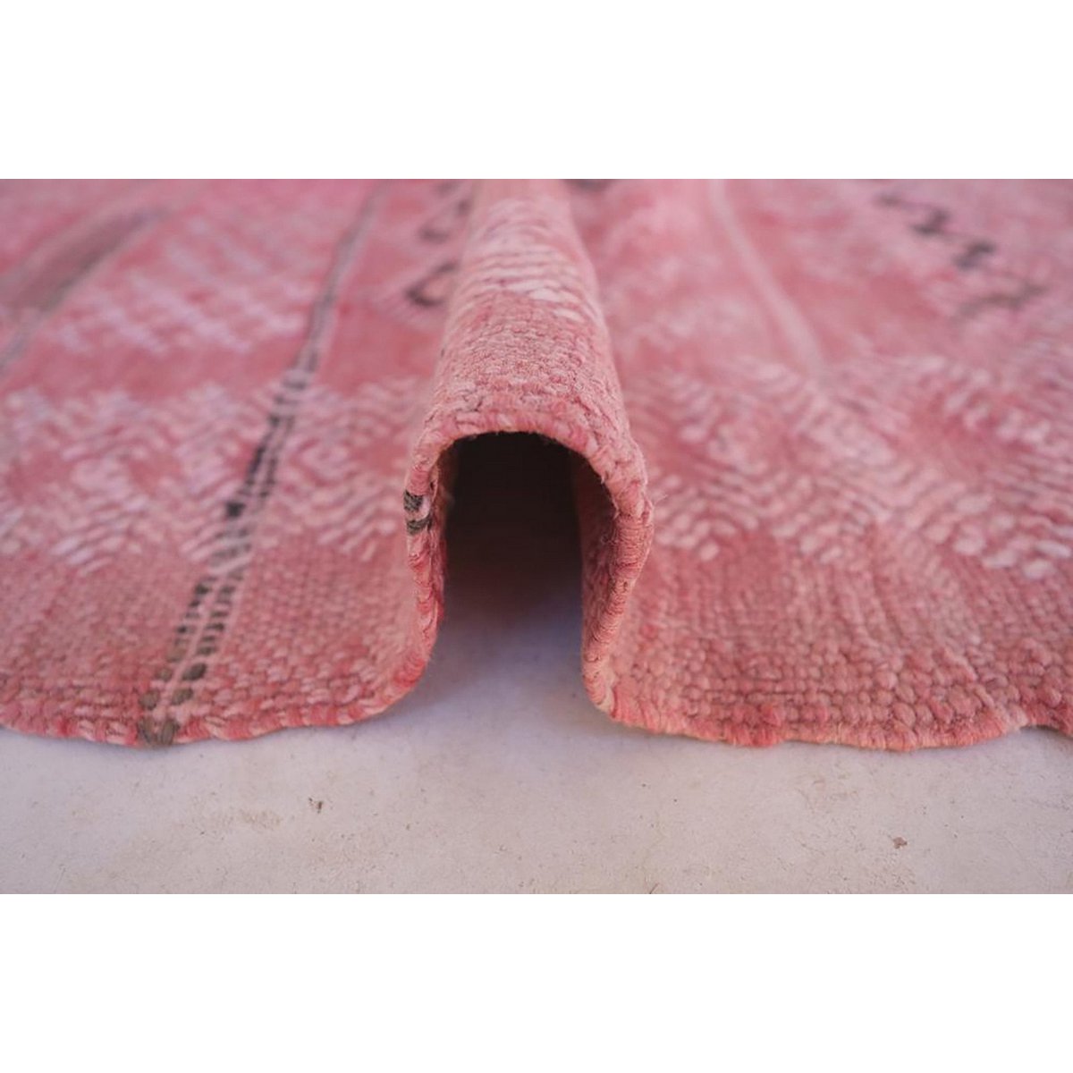 Marokkaner Berber Kilim reiner Wolle 144 x 278 cm Teppich