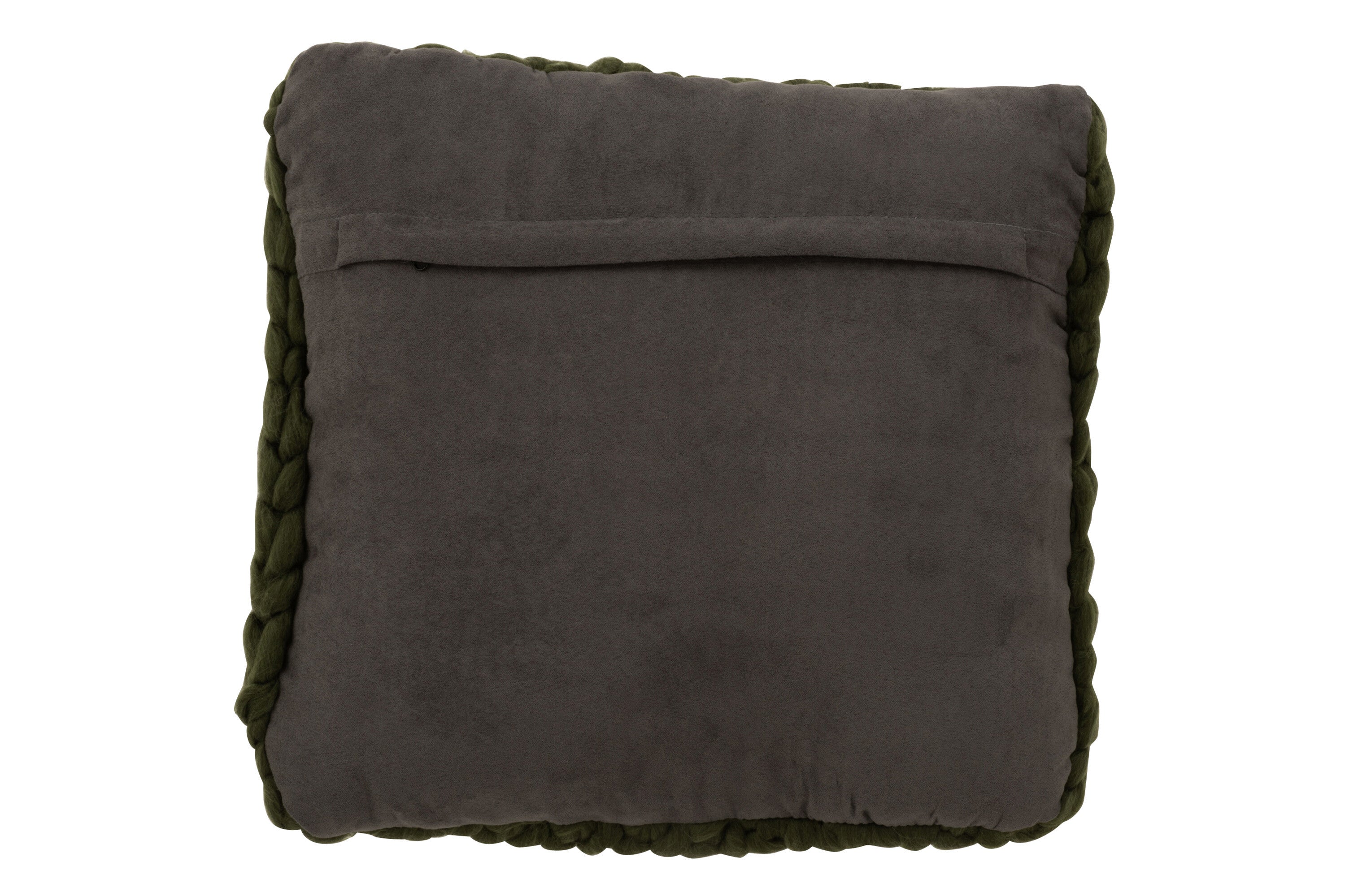 Elegantes 4er-Set Gestrickte Acryl-Kissen in Grün – Eine moderne Ergänzung für jedes Zuhause