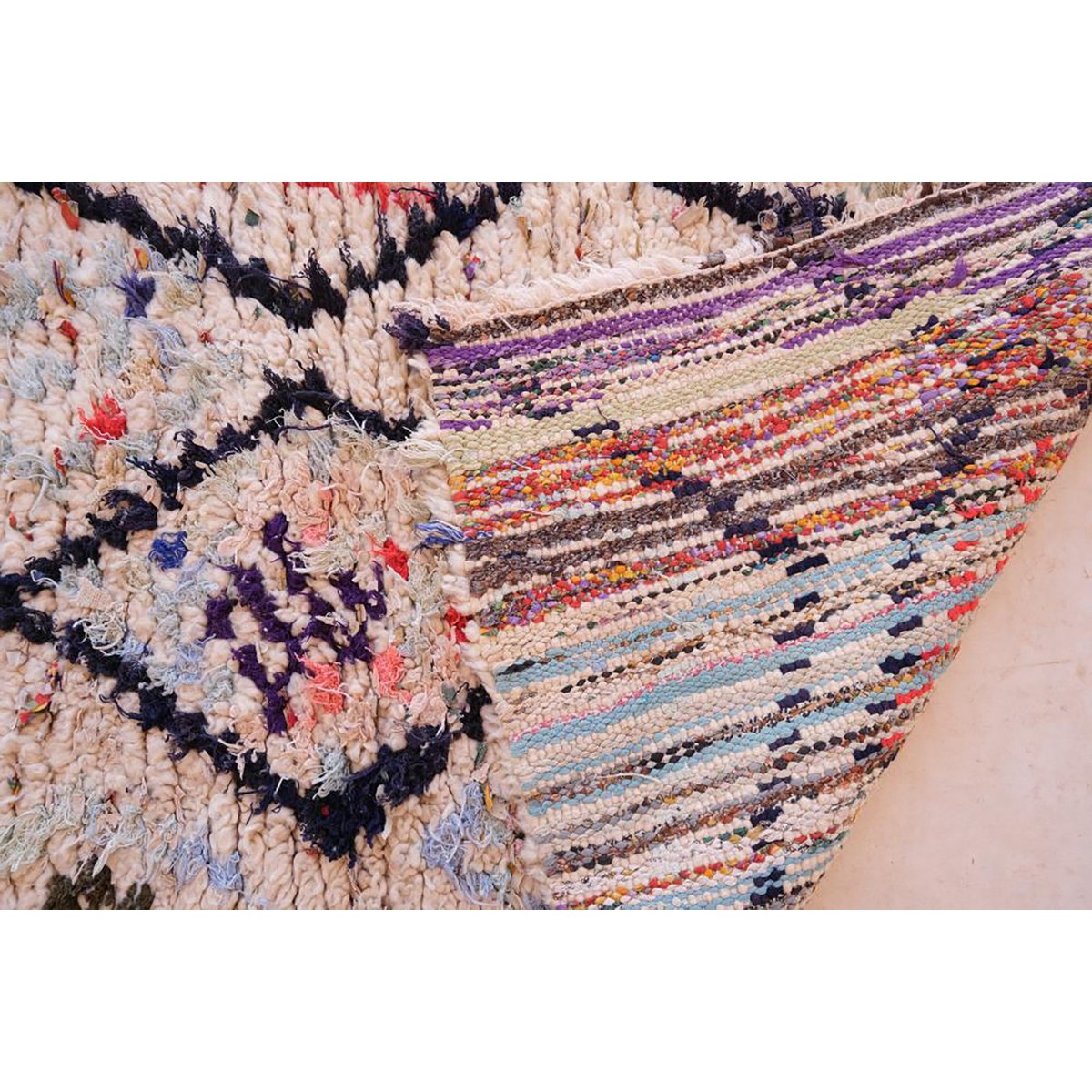 Marokkanischer Berber Teppich reine Wolle 85 x 172 cm