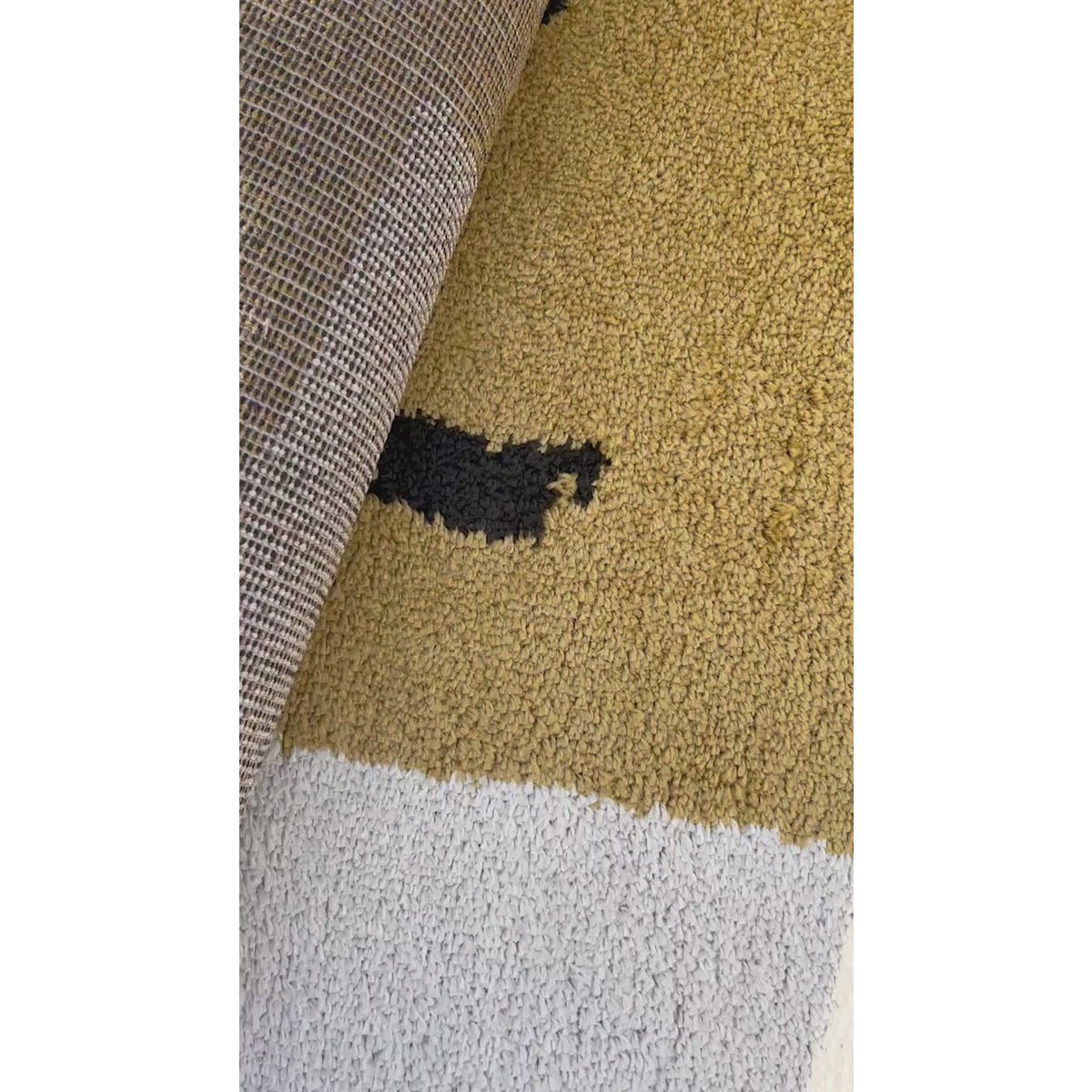 Designerteppich mit Fransen BABEL