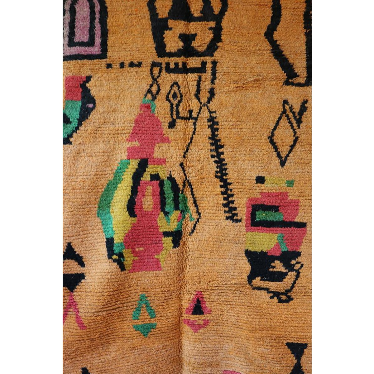 Berber Wolle Teppich Boujad 168 x 280 cm