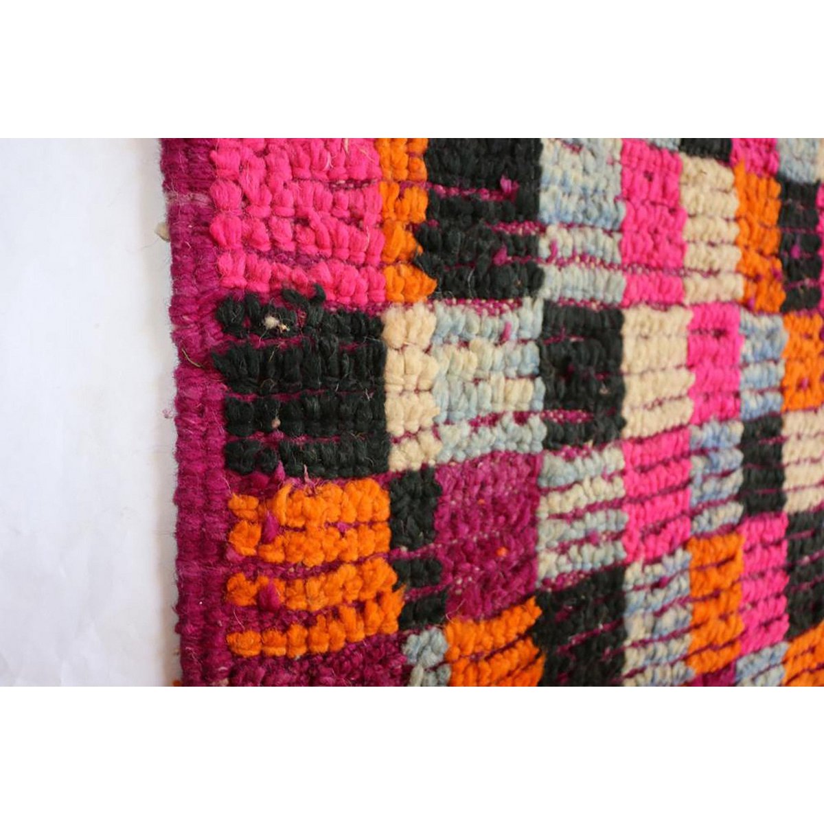 Marokkaner Berberkorridor Teppich reines Woll 75 x 768 cm