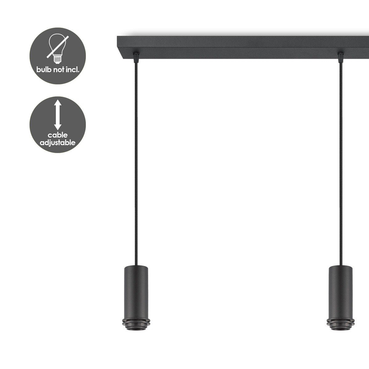 Zuhause süße Haushaltslampe Leinwand - XXL Strahl 3L - Türkis - 50 cm