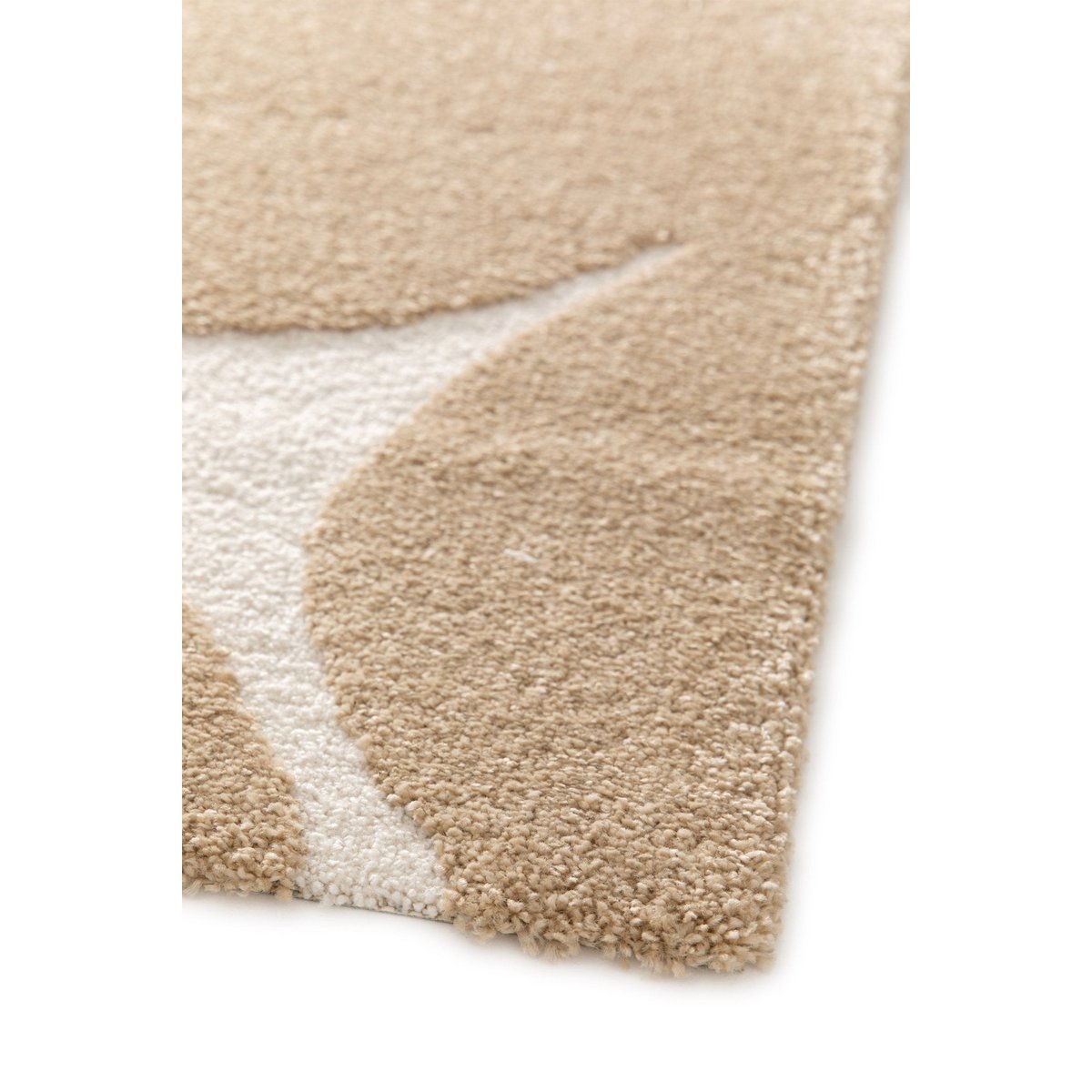 Weicher Teppich mit 3D -Erleichterung Blüte Relief