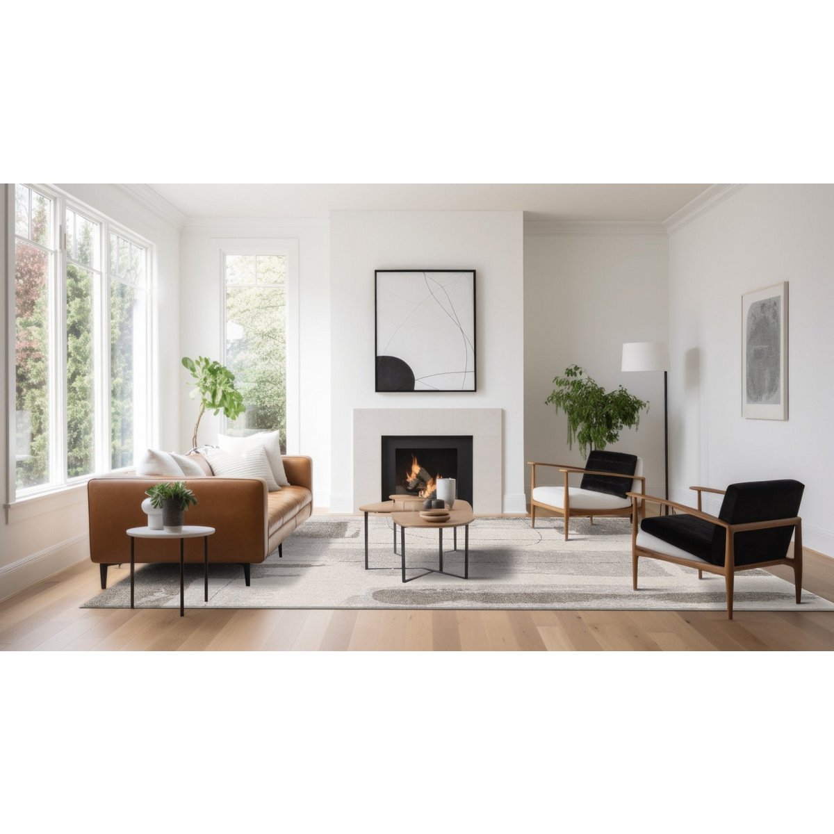 Ultra weicher Teppich und Designer Rätsel