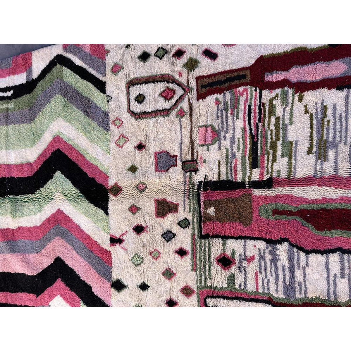 Marokkaner Berber Teppich reine Wolle 203 x 292 cm