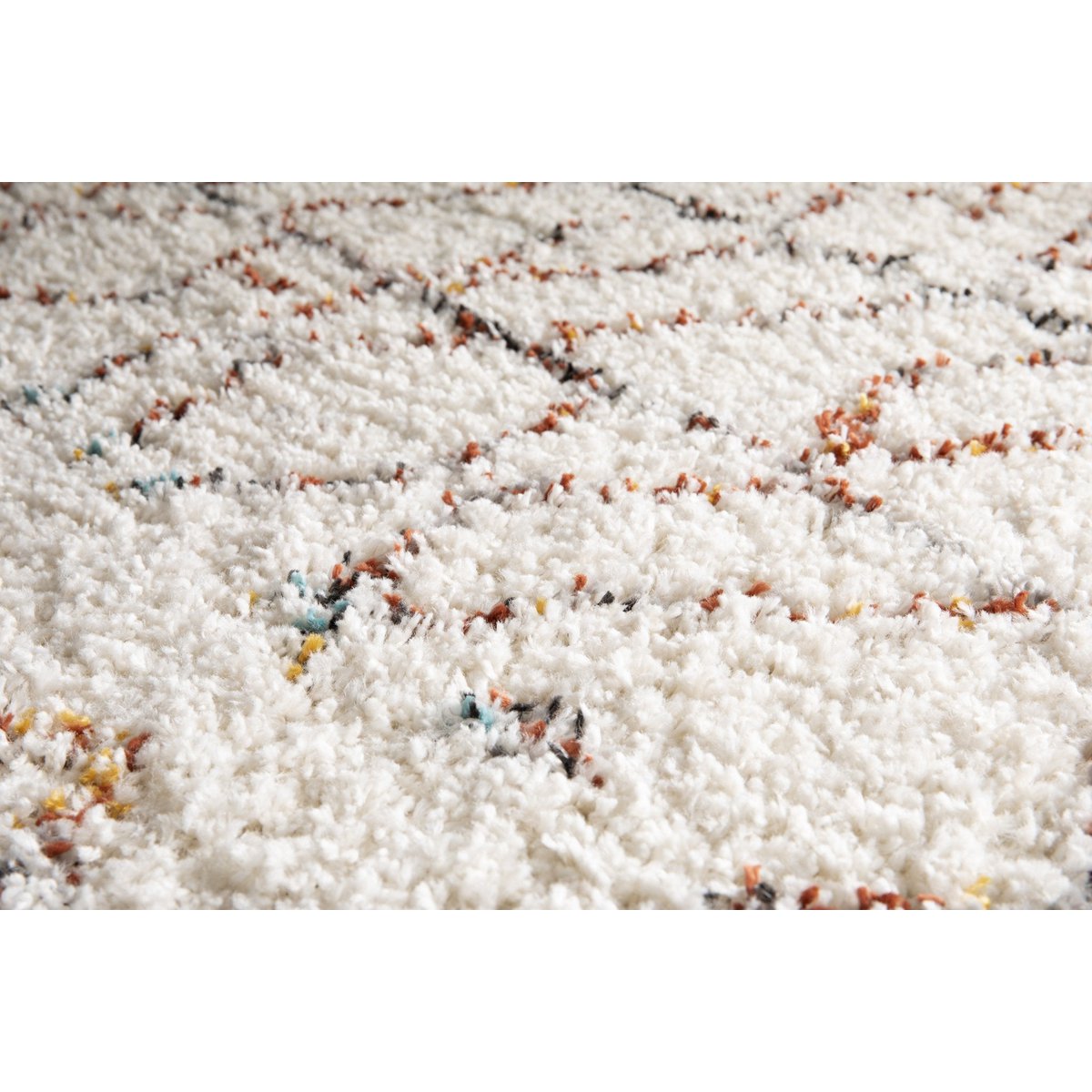 Weicher und dicker Teppich im Ethno-Stil TIFAWT