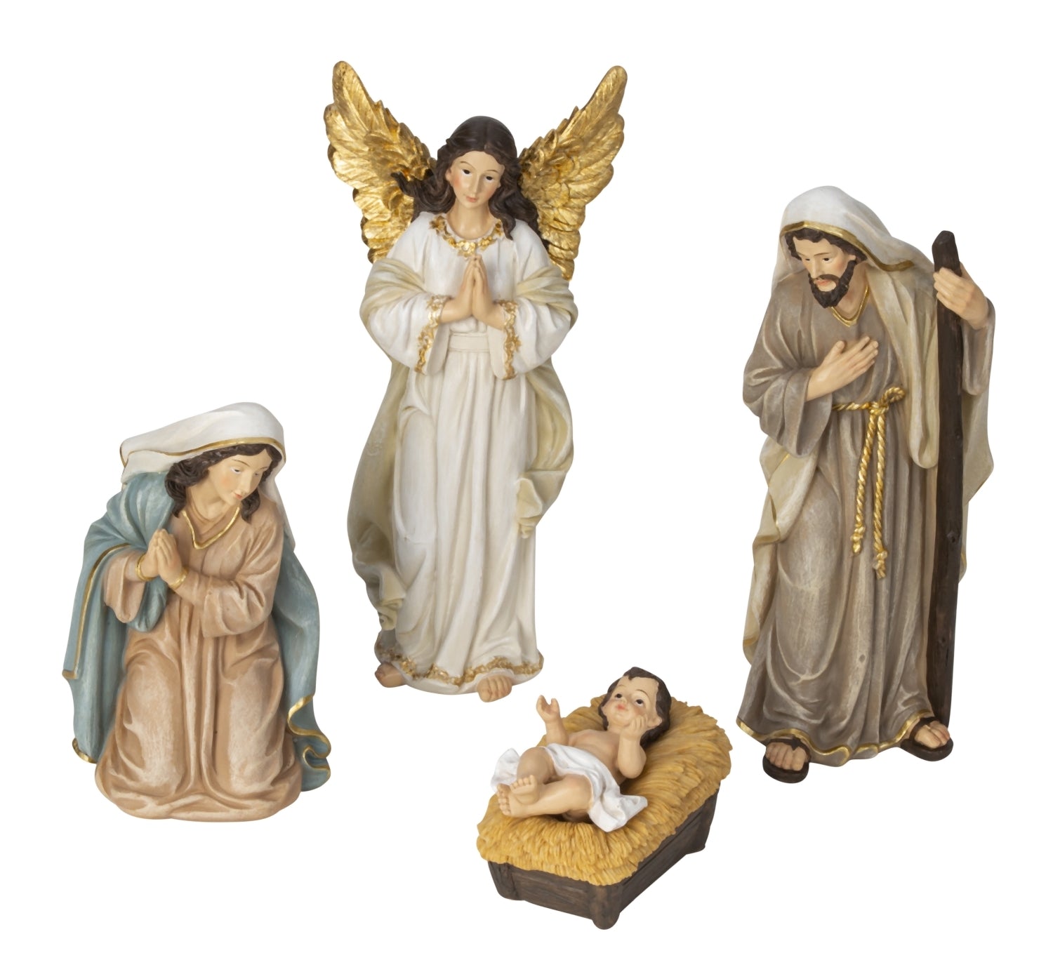 Weihnachtskrippen Set Florentino 11tlg Krippenfiguren Polyresin