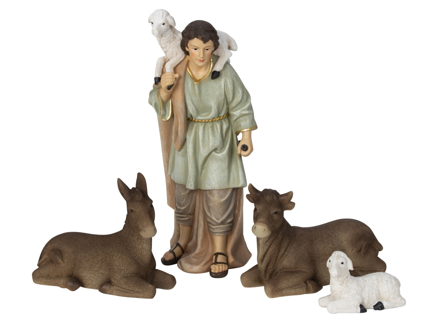Weihnachtskrippen Set Florentino 11tlg Krippenfiguren Polyresin