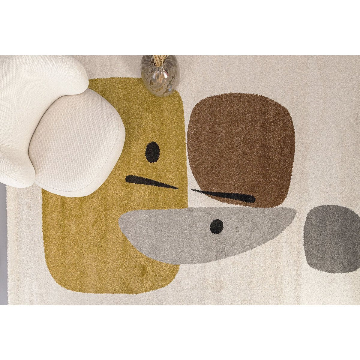 Collage Design Teppich