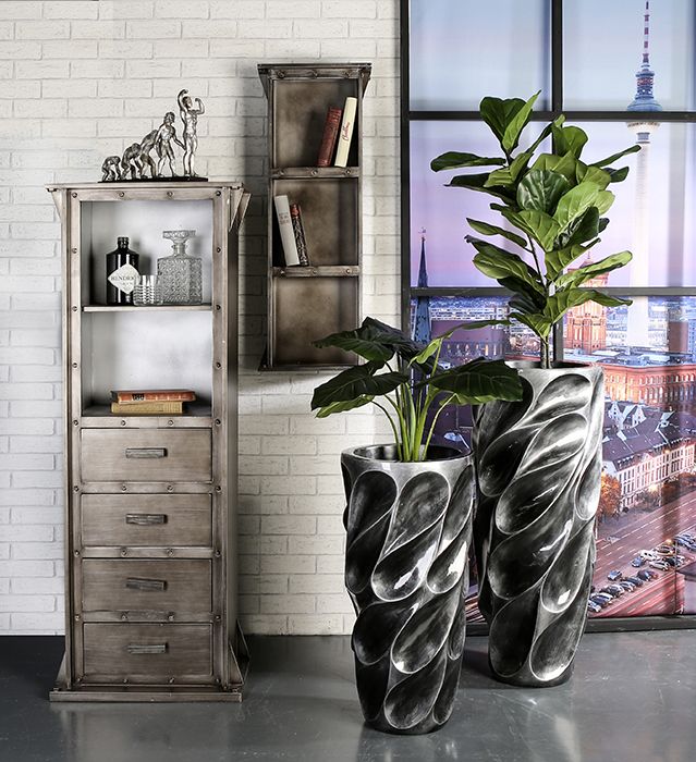 Designer planter Drop in XXL – Modern planter