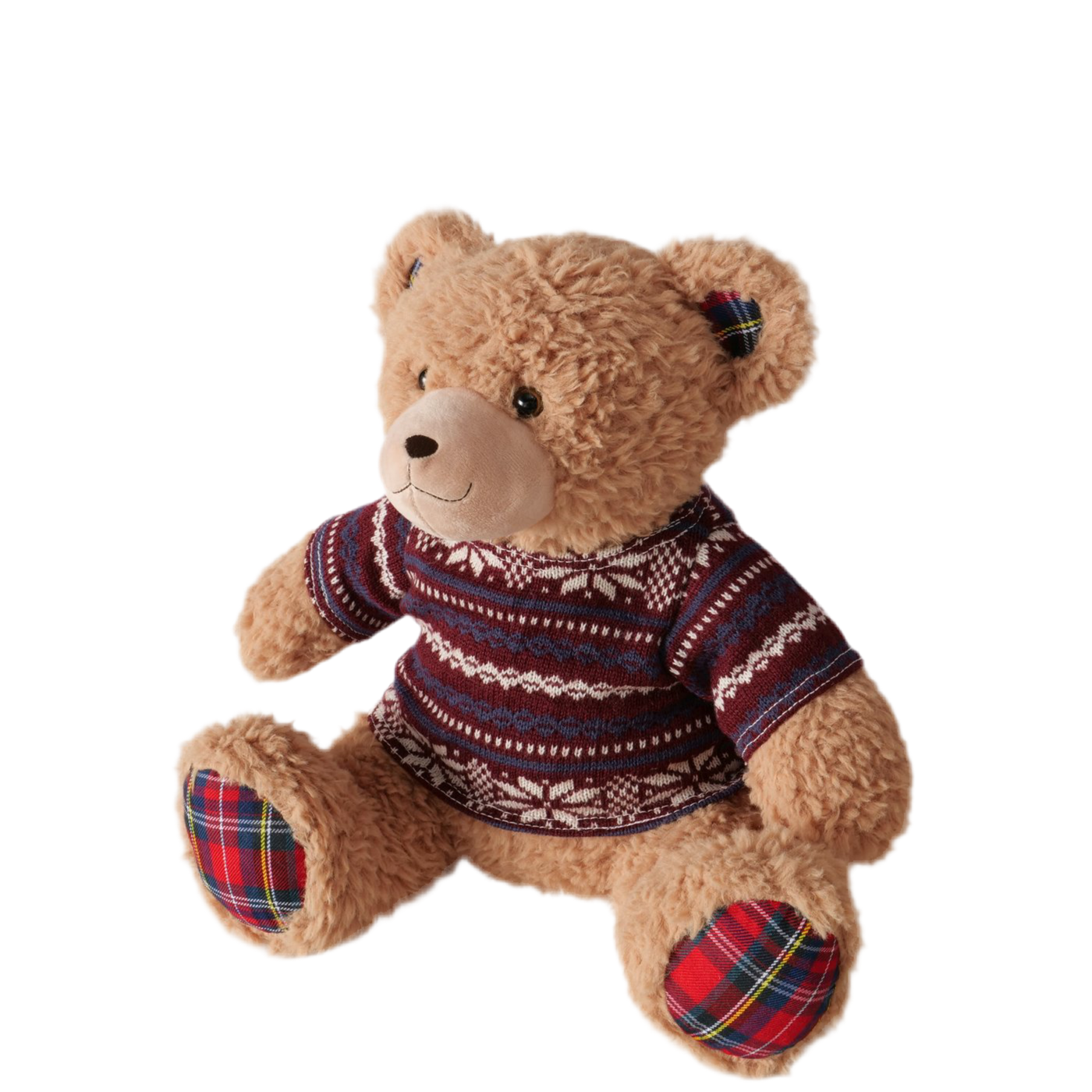 Winston Bärenfreund Kuscheltier Bär Dunkelblau Braun 42cm Handgefertigt CE