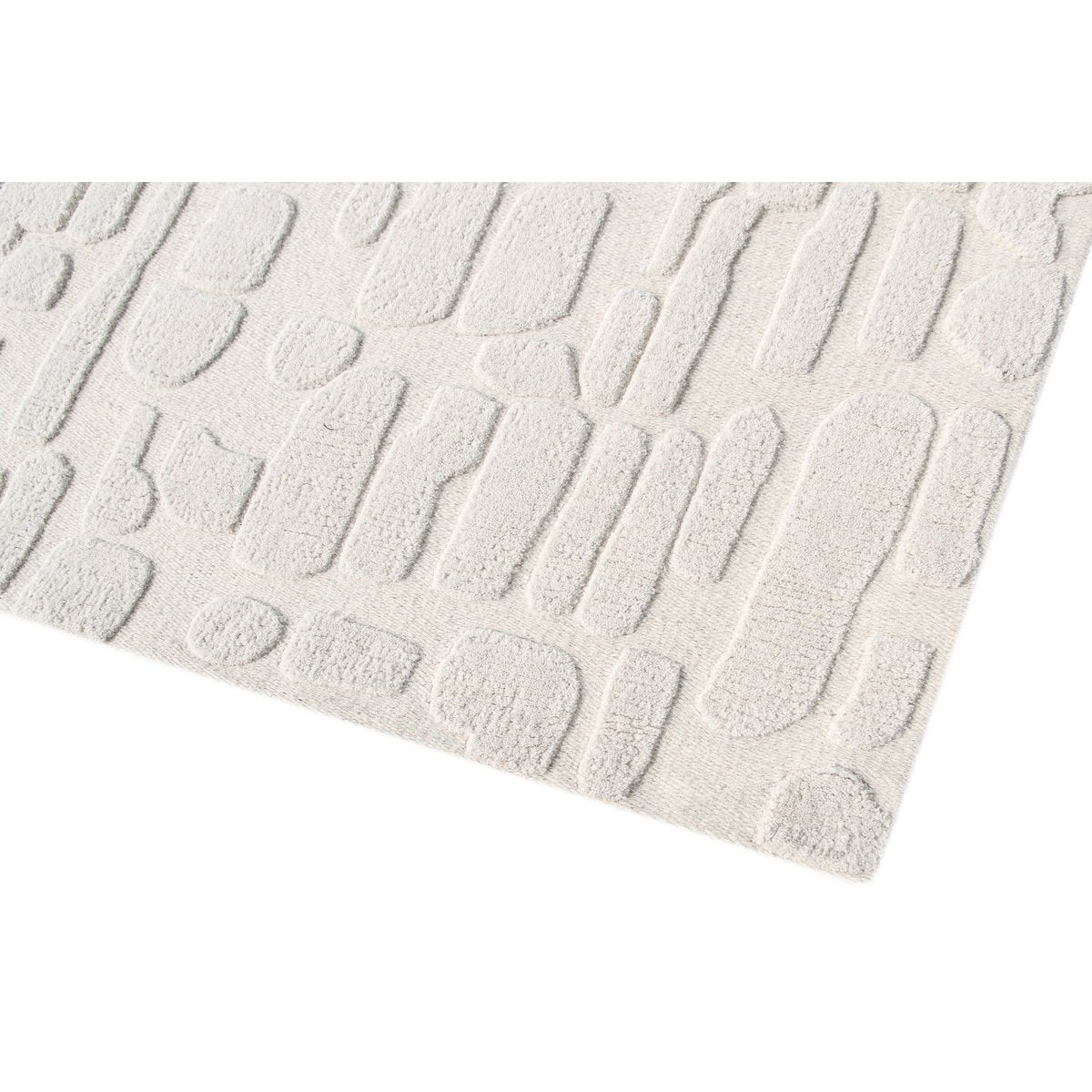 Hauptsächlich Megeve 3D Effekt natürlicher Wollteppich