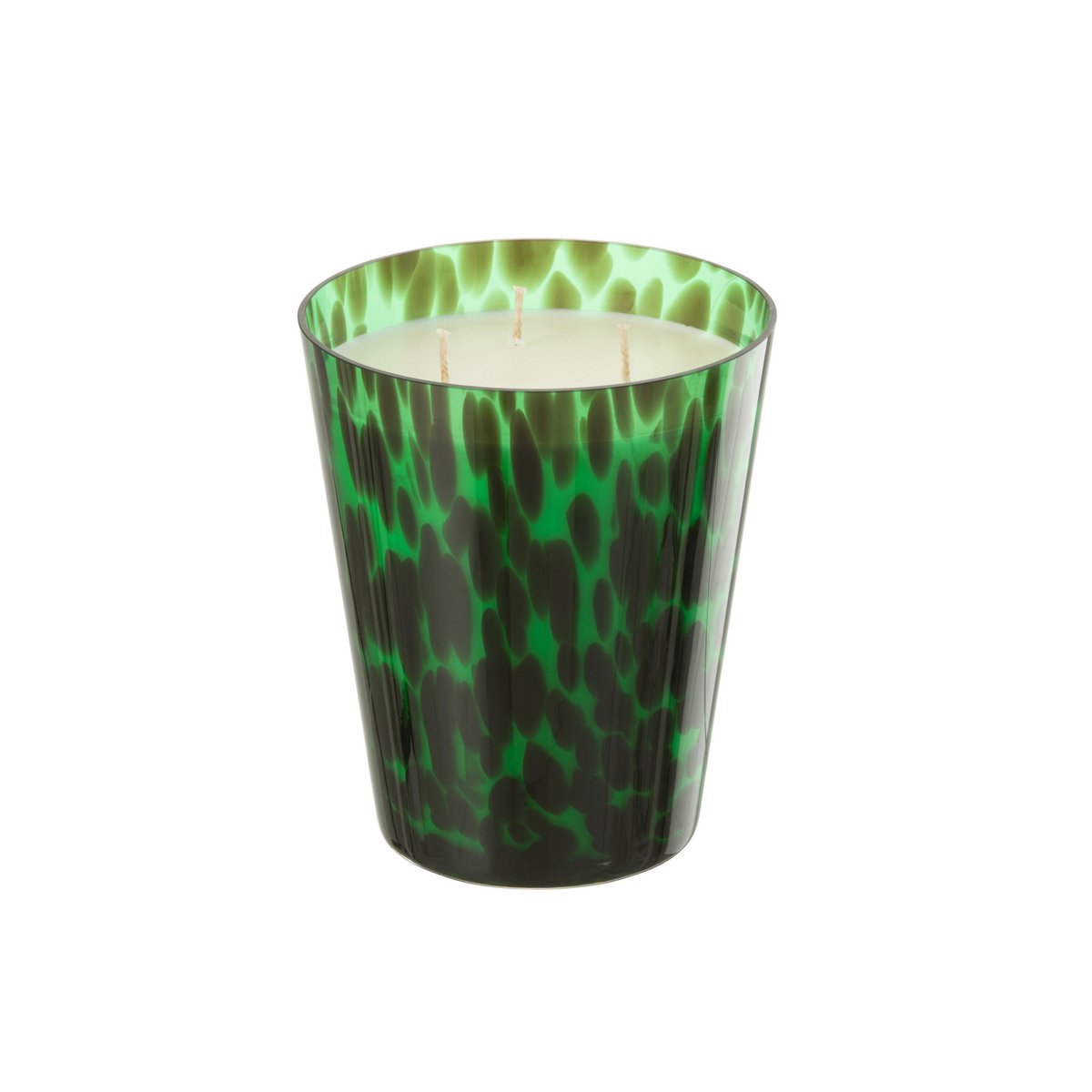 J-Line Duftkerze Noa – Sandelholz – Glas – go – groß – 95U