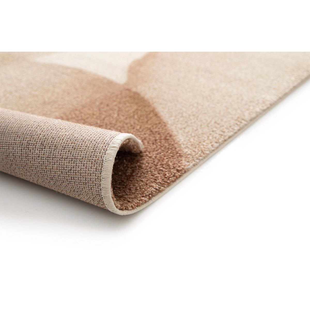 Abstrakter Aquarellteppich in recyceltem Polyester -Aquarell