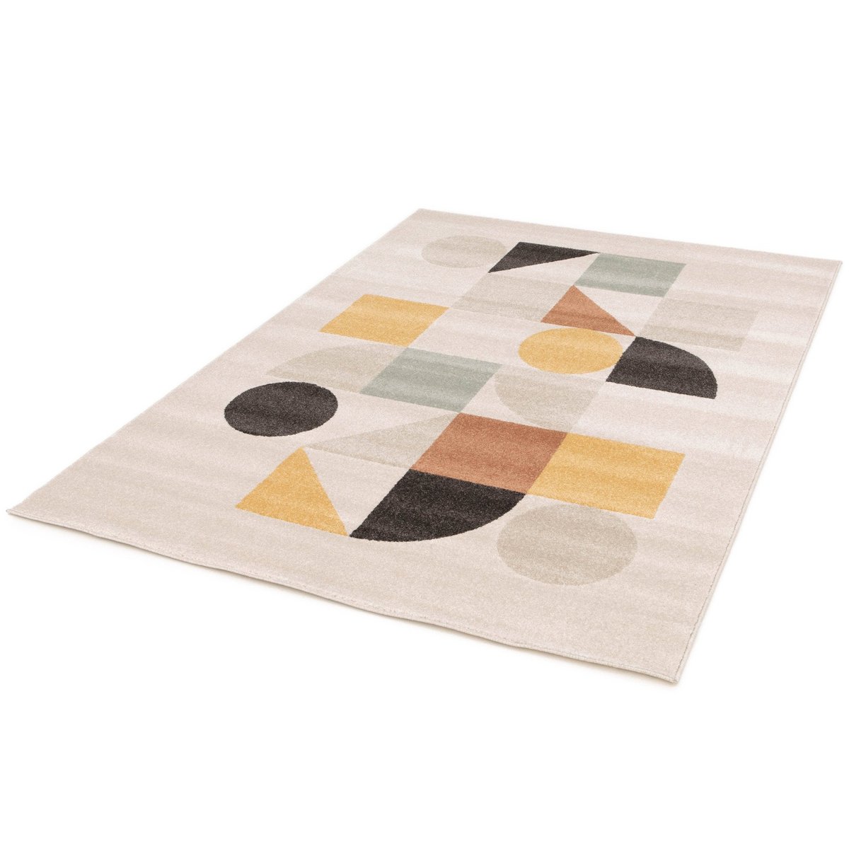 Moderner moderner geometrischer Teppichmodul