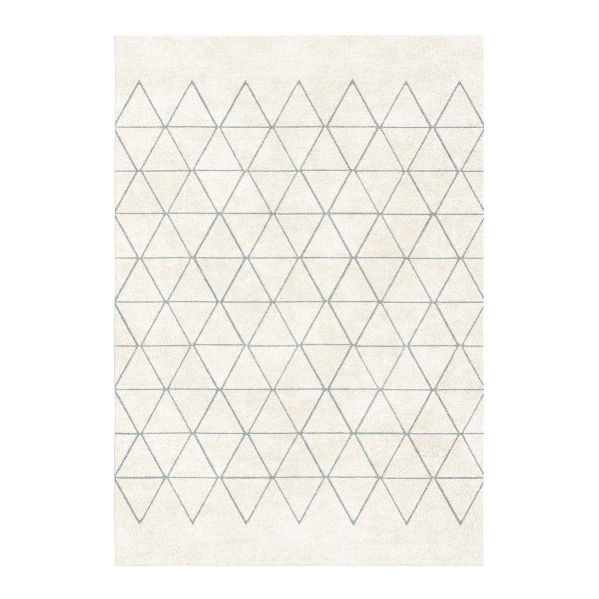 Geometrischer Teppich mit Ras in Samt -Isozele -Polypropylen