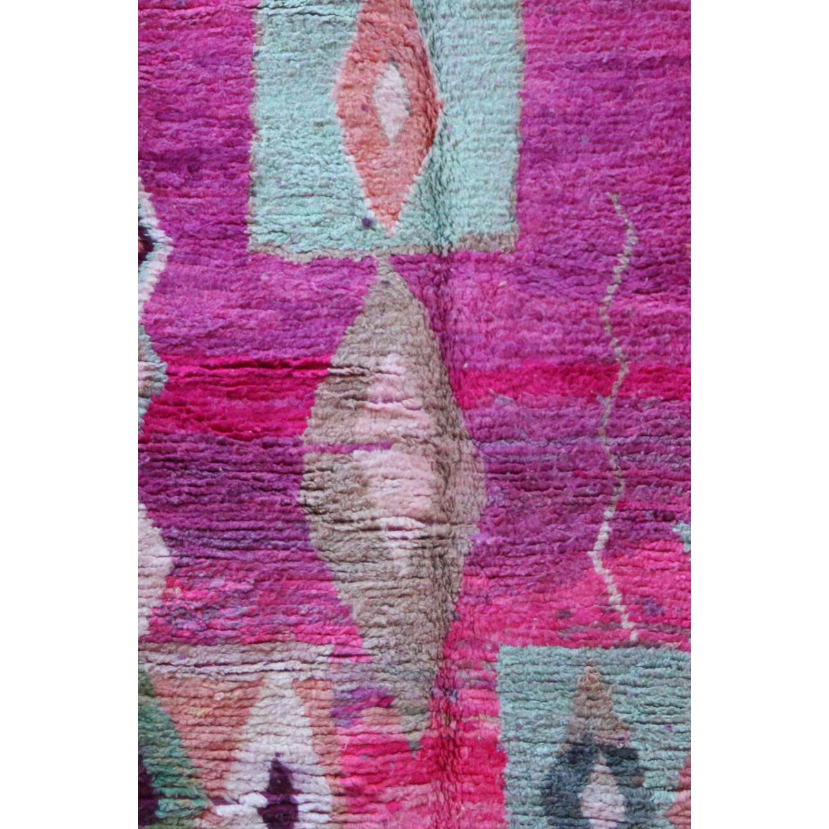 Marokkaner Berber Teppich reines Woll 164 x 306 cm