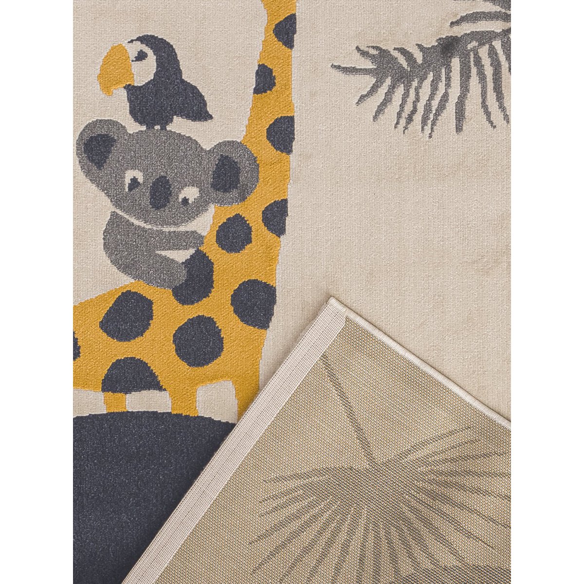 JUNGLE weicher Kinderteppich