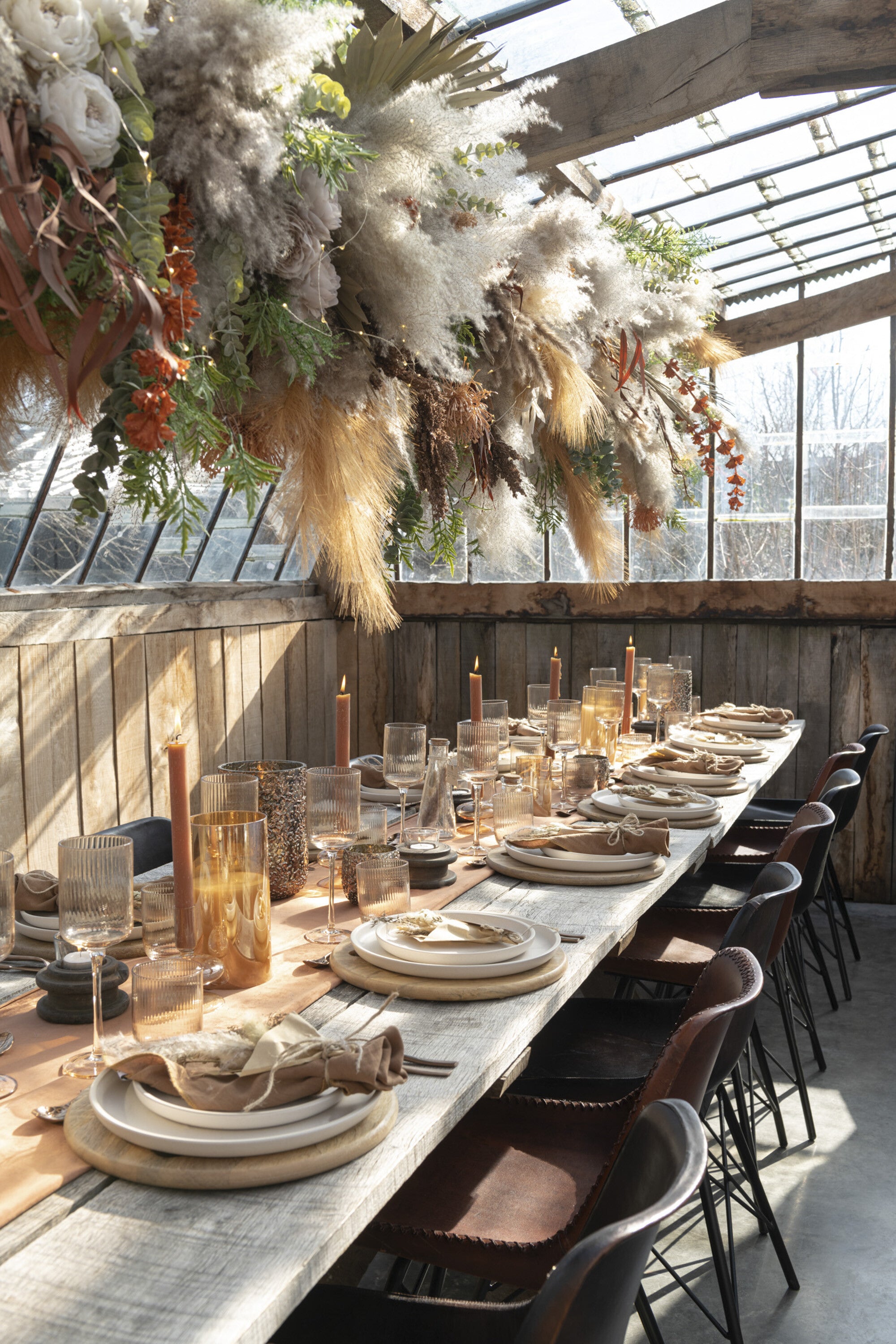 2er Set Loft Echtleder Stühle - Urbaner Chic in Schwarz oder Dunkelbraun