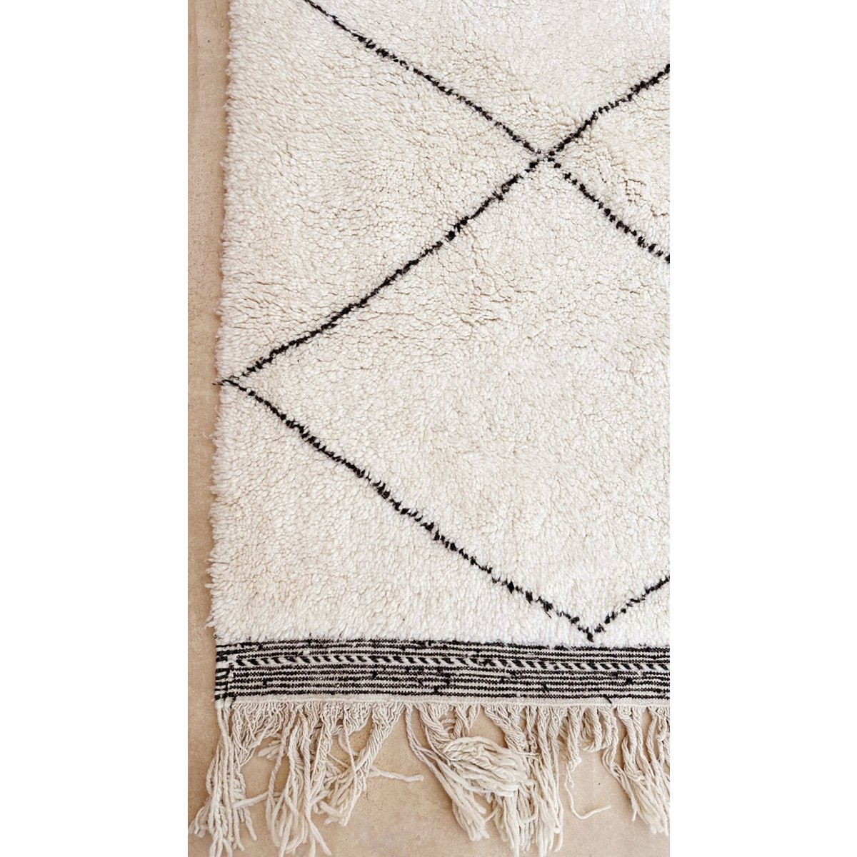 Marokkaner Berber Teppich reiner Wolle 210 x 300 cm