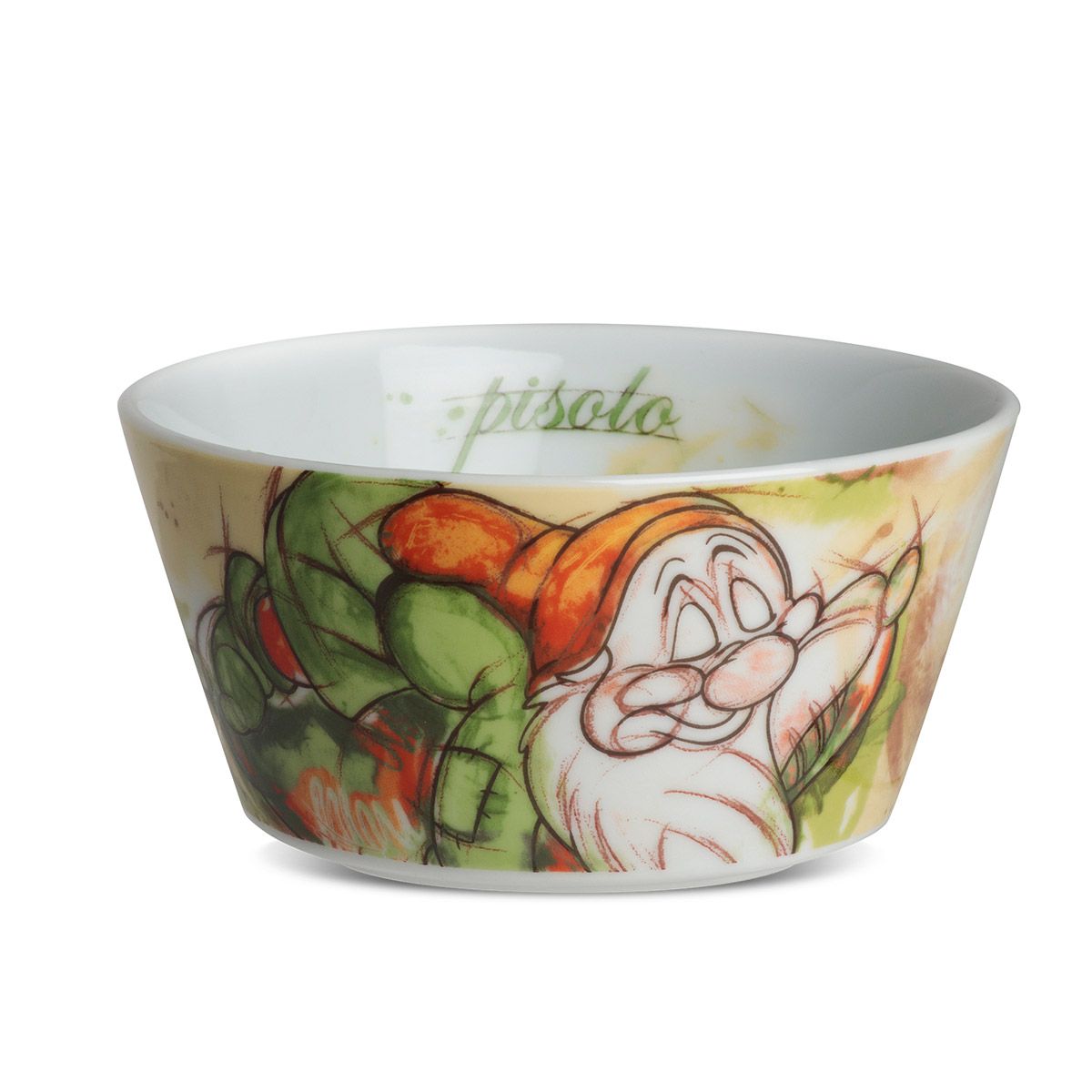 Disney 7 Zwerge Porzellanschüsseln 4er-Set, 13,5 cm Durchmesser, in Geschenkverpackung